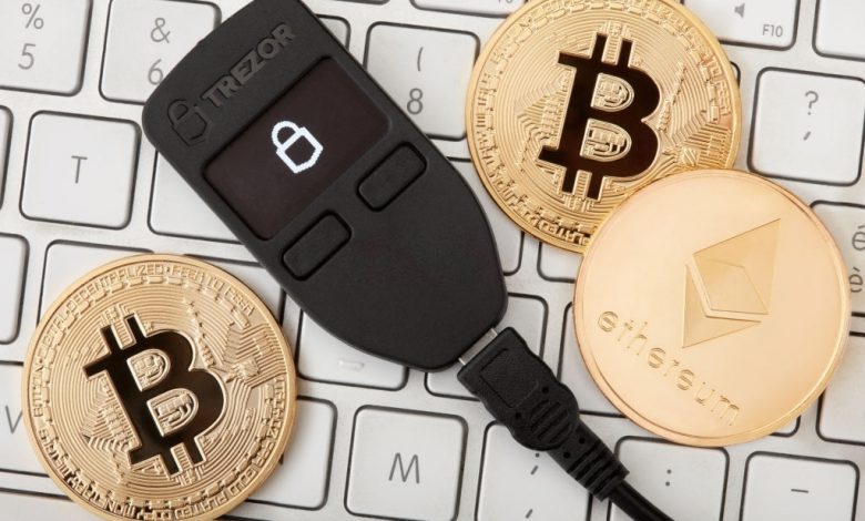 کیف پول سخت افزاری Trezor one
