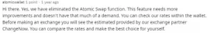 قابلیت Atomic swap