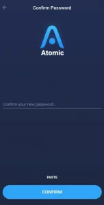 ثبت نام در سایت atomic