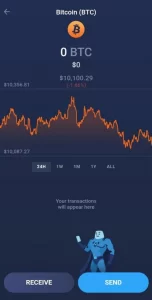 نحوه ارسال ارز دیجیتال در کیف پول اتمیک