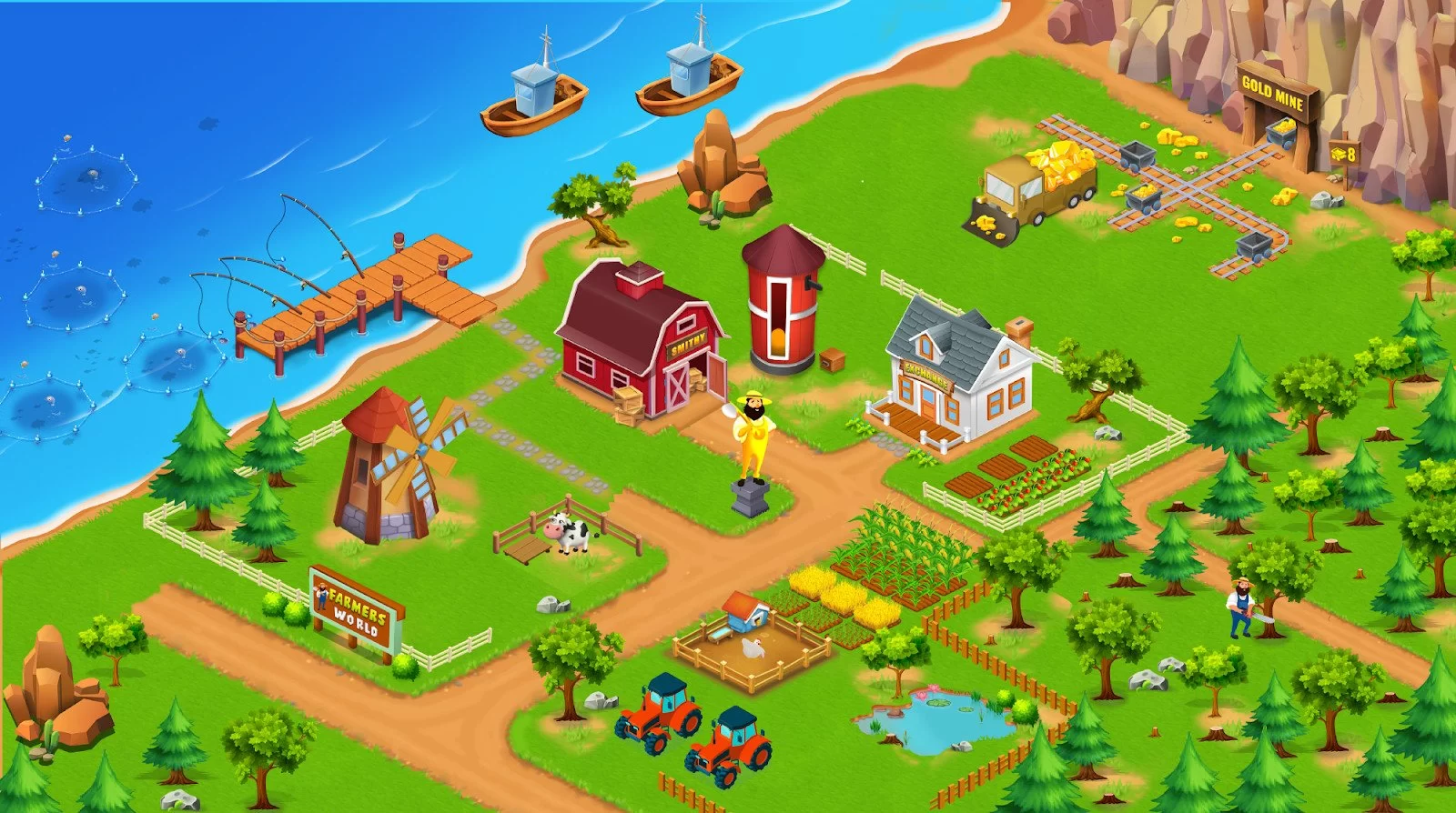 Farmer World بازی کشاورزی کریپتو